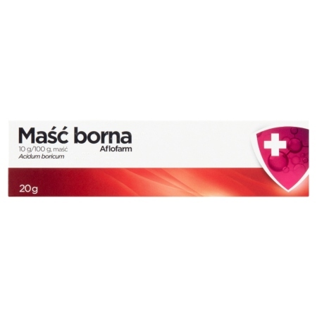 10 g/100 g Acidum boricum Maść borna 20 g