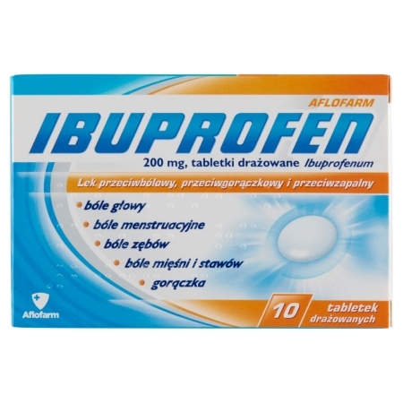 Aflofarm Ibuprofen, 10 tabletek