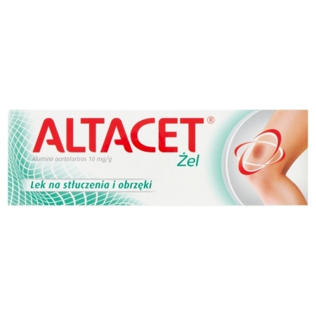 Altacet 10 mg/g Lek na stłuczenia i obrzęki 75 g