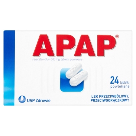 Apap, 24 tabletek