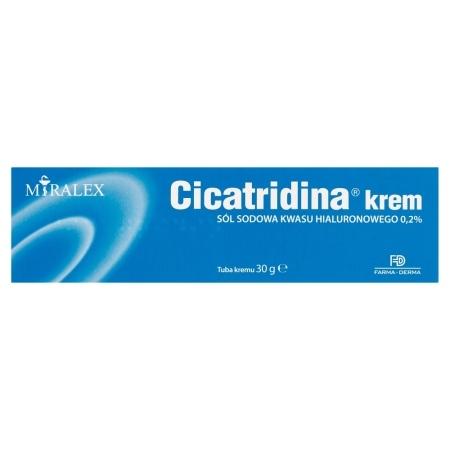 Cicatridina 0,2 % Wyrób medyczny krem do stosowania zewnętrznego 30 g