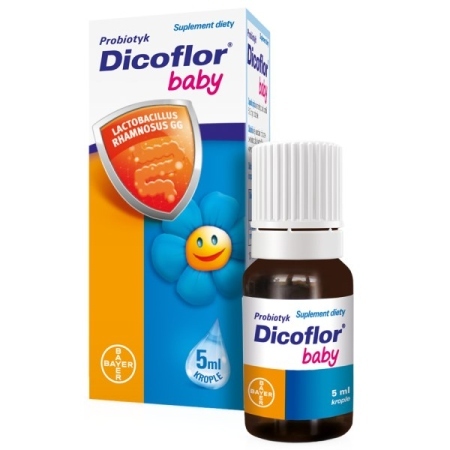 Dicoflor Baby probiotyk dla dzieci, 5 ml