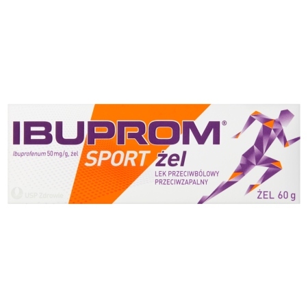 Ibuprom Sport żel Lek przeciwbólowy przeciwzapalny 60 g