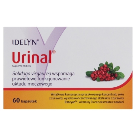 Idelyn Urinal Suplement diety 46,2 g (60 sztuk)