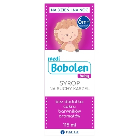 Medi Bobolen Baby Syrop na suchy kaszel 115 ml