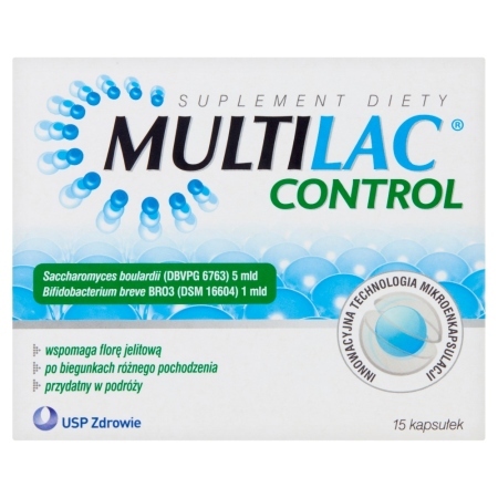 Multilac Control Suplement diety 15 sztuk