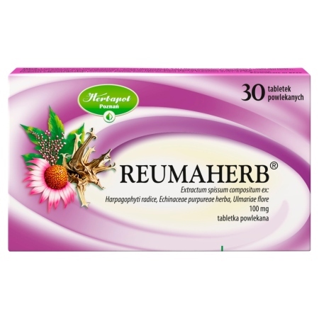 Reumaherb 100 mg Tabletki powlekane 30 sztuk