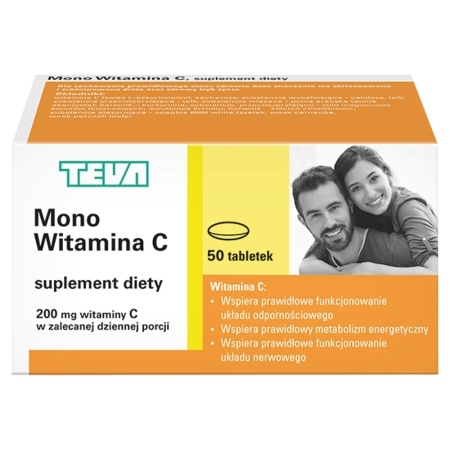 Suplement diety mono witamina C 50 sztuk